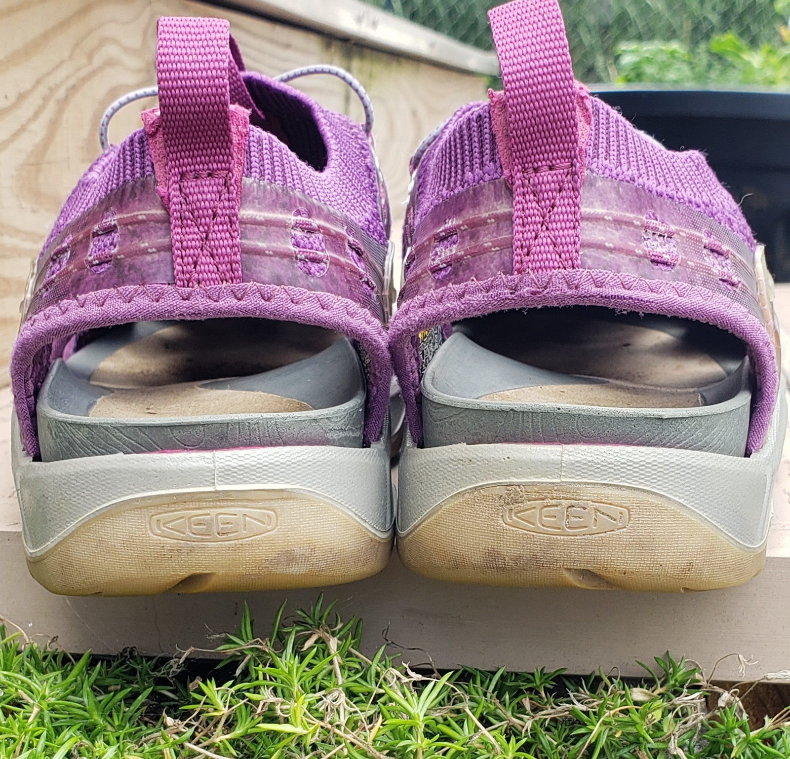 Keen sandali da trekking outdoor scarpe impermeabili donna 9 viola grigio 010917 flex