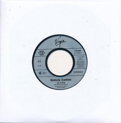 La Luna / Whatever It Takes - Belinda Carlisle - LC Single 7'' Vinyl 202/16