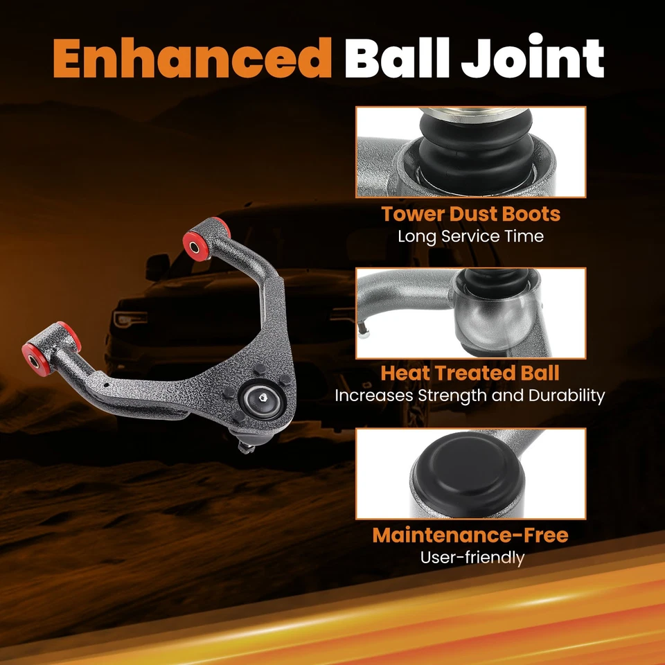 降低控制臂对准臂适用于 2007 - 2015 雪佛兰 Silverado Sierra 1500 — 第 3/4 张图片