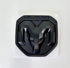 2019-2023 RAM Tailgate Emblem Black - Officially Licensed Mopar Product