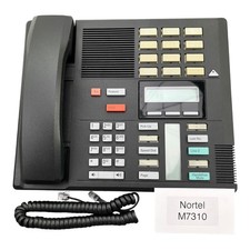 Nortel Norstar M7310 Black Corded Telephone Speakerphone Business Office Phone