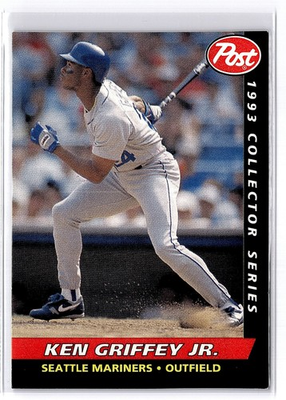 #ad #ad 1993 Post Oddball Food Issue Ken Griffey Jr #7 $2.50