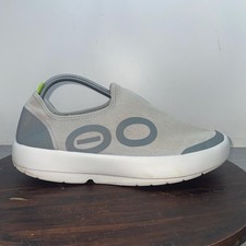 OOFOS OOmg eeZee Low Mens Size 9 Shoes Gray Low Top Recovery Comfort Sneakers