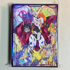 Digimon Sleeves Set of 3 Omegamon WarGreymon MetalGarurumon 60x93mm
