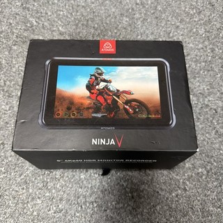Atomos Ninja v 5" 4Kp60p HDR Monitor Recorder Black In Original Box Accessories