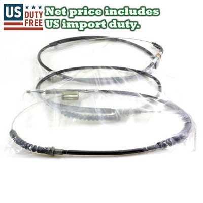 COMPATIBLE SWB HAND BRAKE CABLE SET FIT DATSUN 720 KING DAB XE TRUCK UTE 1980-89