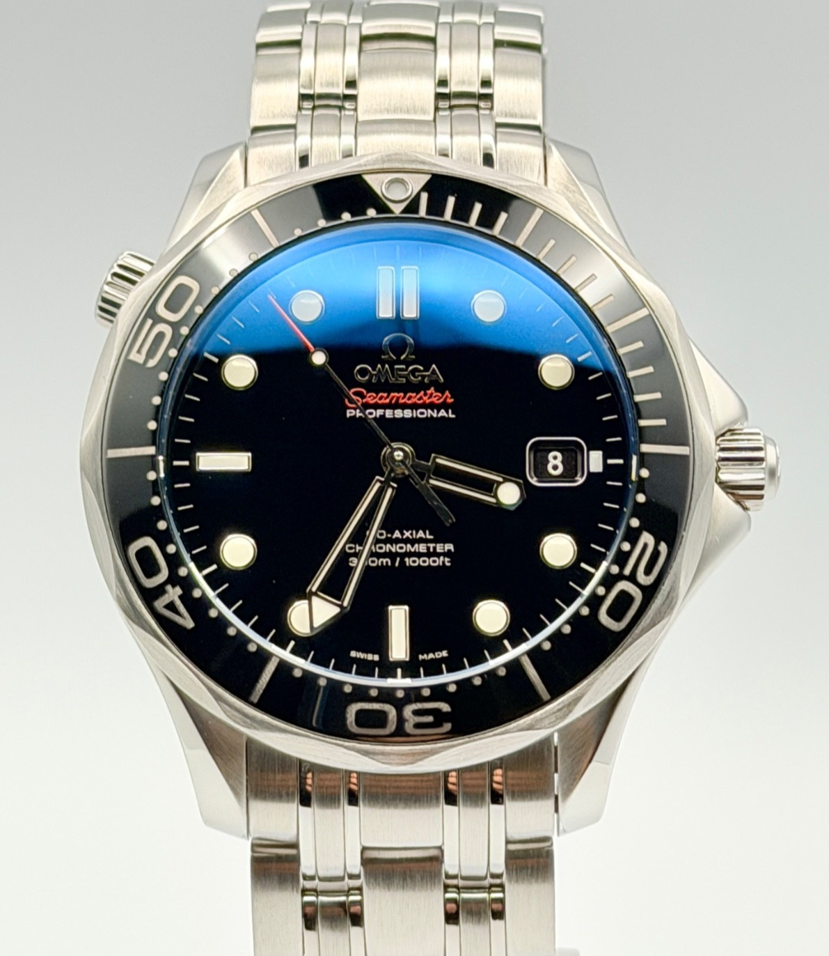Omega Seamaster Diver 300M 212.30.41.20.01.003 | Black Dial | Pristine Full Set