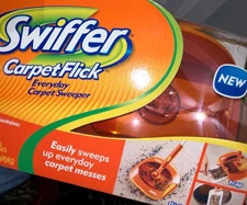 Swiffer Carpet Flick Everyday Carpet Sweeper Starter Kit