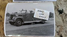 THREE original 8x10 Maxim factory fire truck photos Bristol Pennsylvania PA