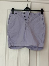 Mr Marvis Mens Originals Lilac Chino Shorts Size Medium Very Good Condition