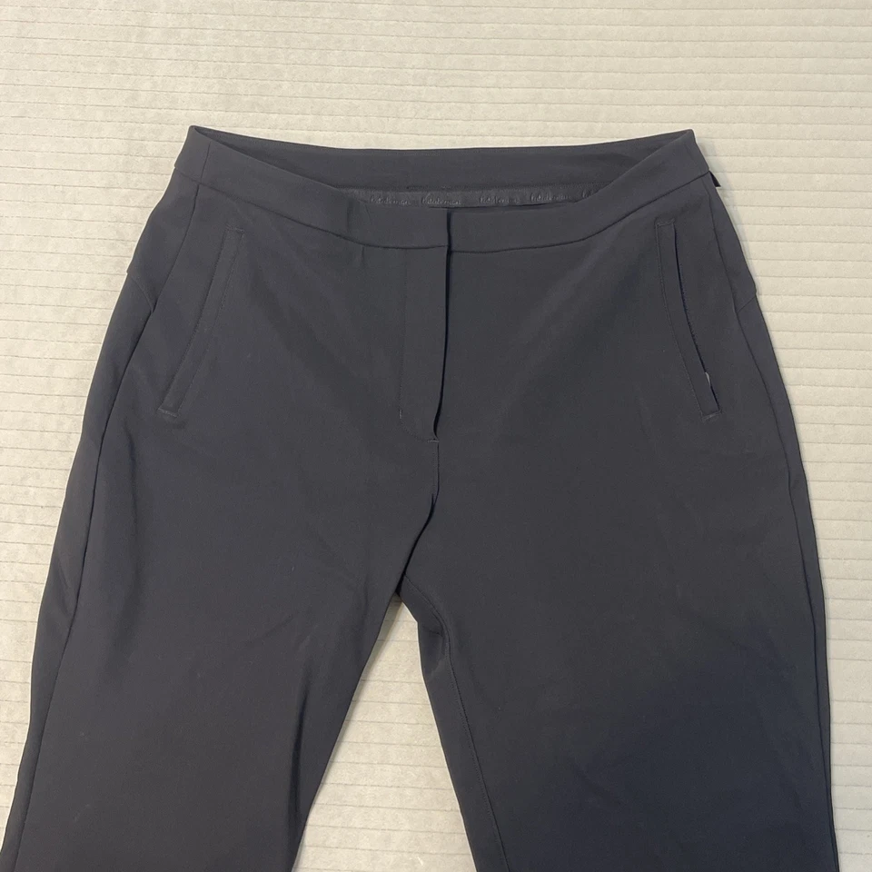 Lululemon Smooth Fit Pull-On Mid-Rise Pant 8 Womens Black Stretch LW5BGZSX80318 - Image 3 of 4