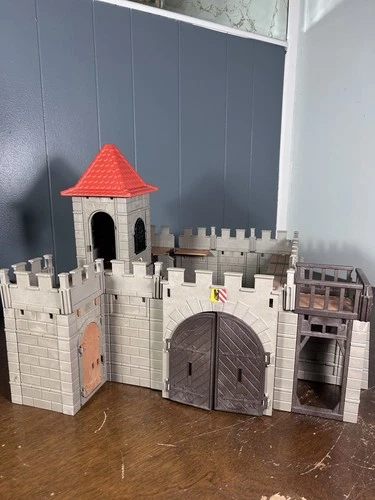 Vintage Playmobil 3446 Medieval Castle 1985 Incomplete