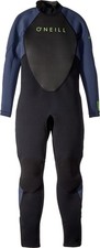 Wetsuit Youth Reactor 2 3/2mm Back Zip Full Black Slate Size 6 O Neill ONeill
