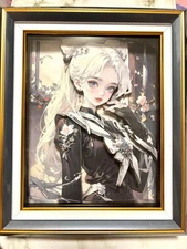 Sailor Moon 3D Art Framed Print Beautiful Illustration Cute Adult