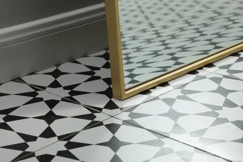 Elegant Lighting MR1B3276 Blaire 32" W x 76" H Modern Arched - Black - Picture 12 of 12