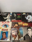 x9 Elvis Presley Vinyl Record Vintage Bundle, Back in Memphis, Promised Land etc