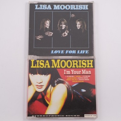 Lisa Moorish    I'm Your Man + Love For Life CD Single Bundle Beautiful Morning