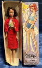 12” Vintage Mattel Barbie Midge Doll 1960's Original Brunette Curls B3 #860