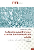 Mohamed Amine Seltana | La Fonction Audit Interne Dans Les éTablissements De...