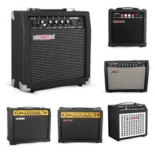 5Core Guitar Amplifier 20W 50W 80W Portable Electric Bass Amp w EQ Drive