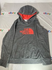 The North Face Women's Medium Gray Hoodie Jacket Pullover Softshell lined