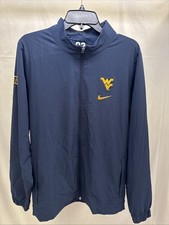 Vintage Nike West Virginia Mountaineers Full Zip Jacket Men’s Large Navy Big 12