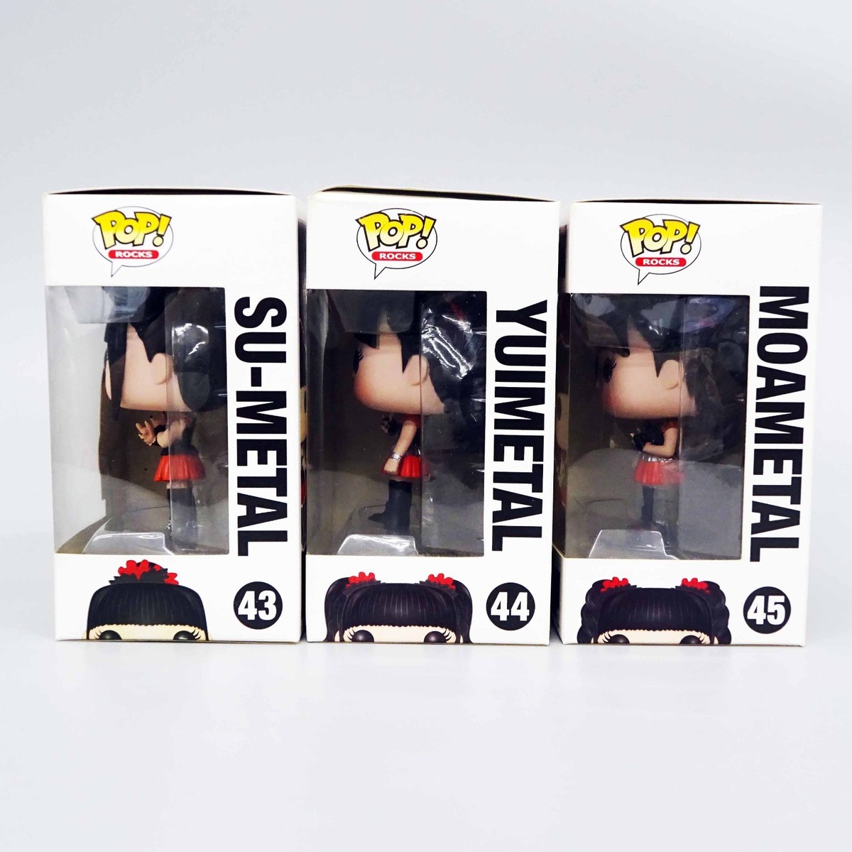 Funko POP! Rocks SU-L フィギュア 未開封 Funko Baby Metal POP Rocks Su-Metal Vinyl Figure 43 Damaged
