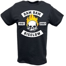 Bam Bam Bigelow 1961-2007 Tribute T-shirt