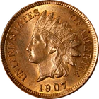1907 Indian Cent