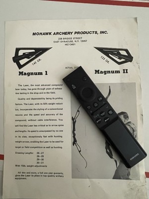 Super Rare Oneida Eagle Mohawk Laser Bow Advertisement