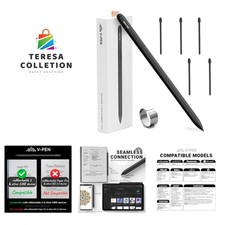 V-Pen EMR Stylus Remarkable 2 Pen Replacement with Digital Eraser  5 Tips  ...
