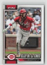Elly De La Cruz [75 Years] #150 Prices | 2026 Topps | Baseball Cards