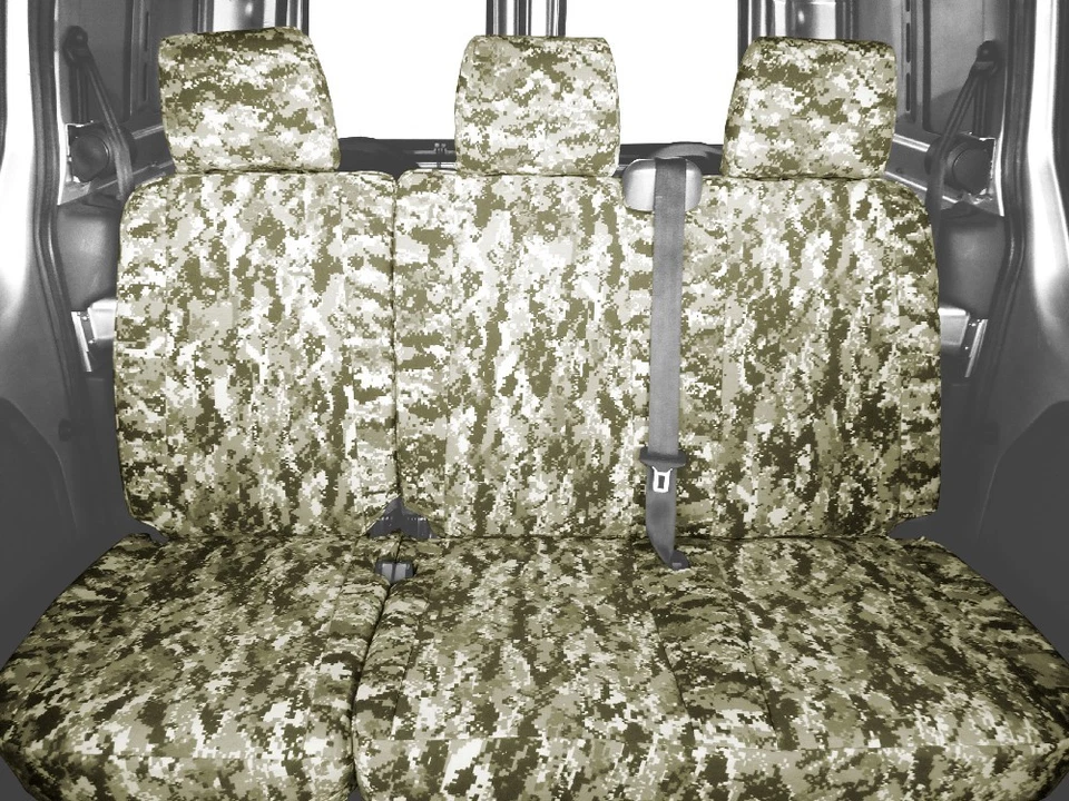 Fundas de asiento de auto CalTrend para Chevy/GMC Silverado|Sierra 1500-3500 2019-2025 Foto 2 de 4