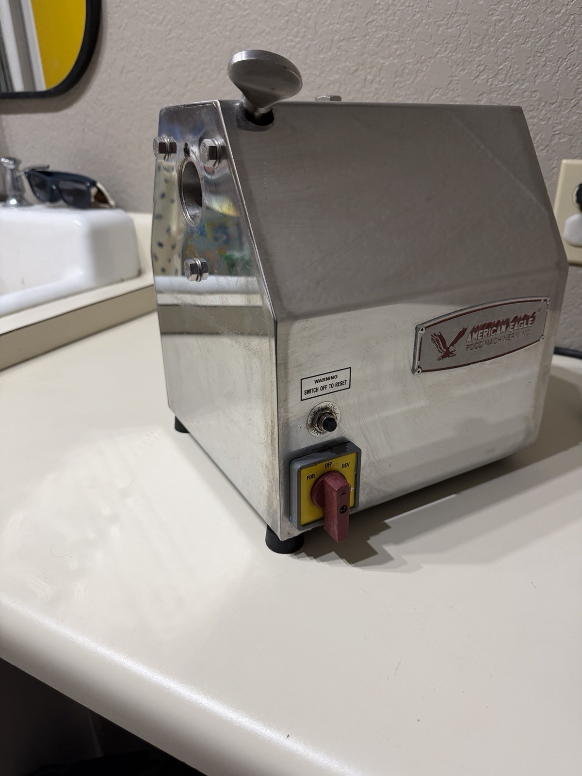 Base Only - American Eagle AE-G12N Commercial #12 Electric Meat Grinder