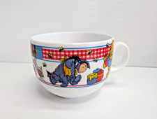 RARE Vintage Arcopal France | Winnie the Pooh & Friends | Milk Glass | Mug Bowl
