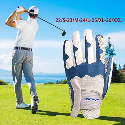 Golfhandschuh synthetische atmungsaktive elastische Faser verschleißfest für