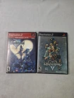 Kingdom Hearts & Kingdom Hearts II PS2 (PlayStation 2) CIB Tested
