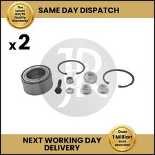2x VW Caddy-Carrado-Golf-Jetta-Passat-Polo-Vento Hub Wheel Bearing Kit 1983>2004