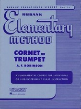 Rubank Elementary Method: Cornet or Trumpet  Beginner Trumpet Sheet Music a...