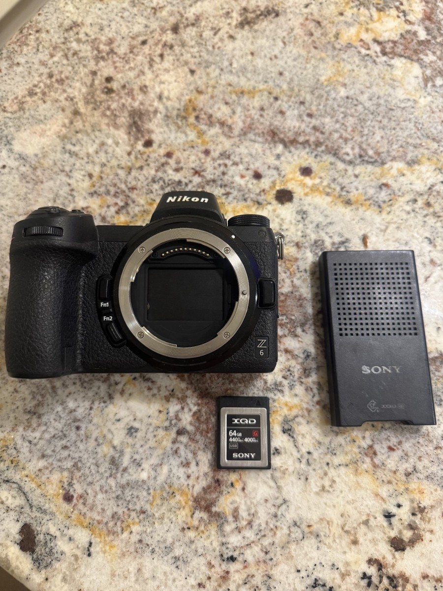 Nikon Z 6 Mirrorless Digital Camera 24.5MP Z6 Body + Memory Card +