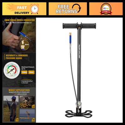 #ad #ad High Pressure 3 Stage PCP Hand Pump 4500Psi for Air Guns amp; Rifles Air Pump Too $103.99