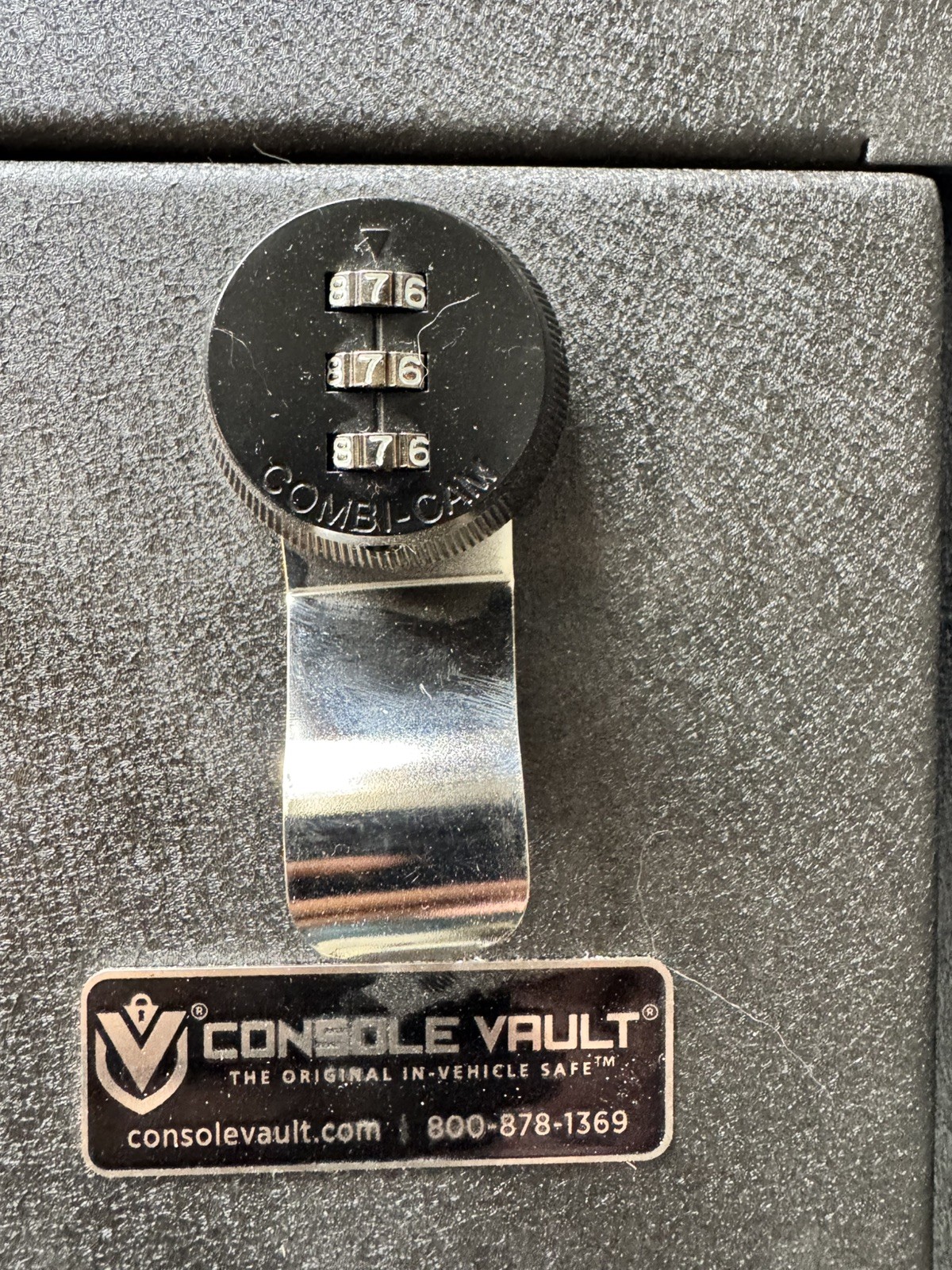 CONSOLE VAULT Dodge Charger Center Console Safe: 2015 - 2023