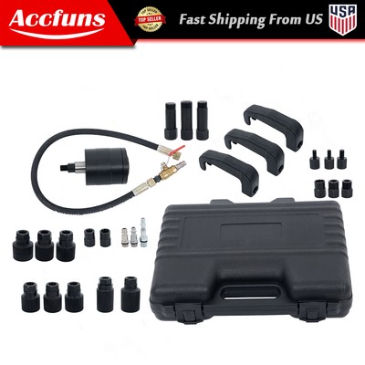 24Pcs Diesel Injector Puller Pneumatic Injector Extractor Puller Kit New