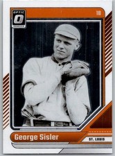 2024 Panini Donruss Optic George Sisler #22 St. Louis Cardinals