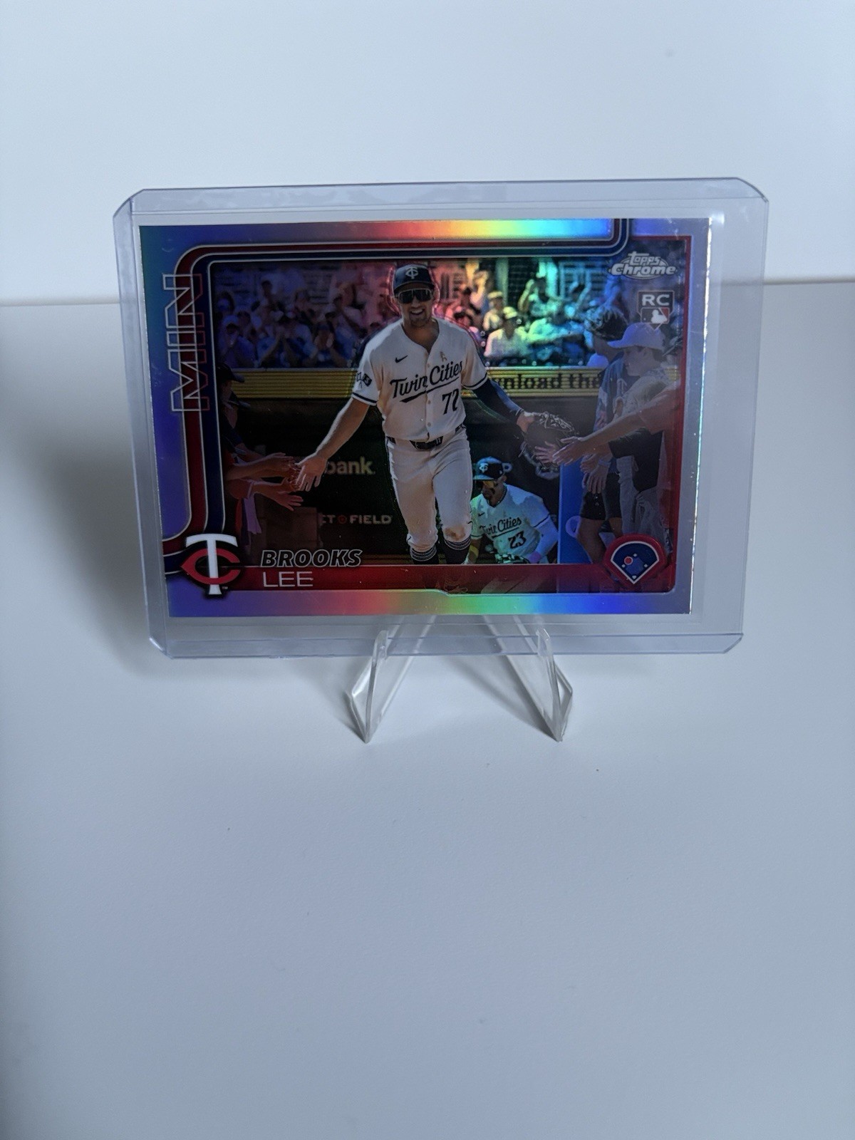 2025 Topps Chrome Brooks Lee SP IMAGE VARIATION ROOKIE RC #234 Twins