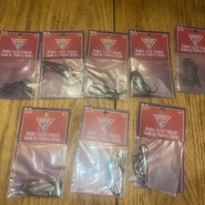 Renegade Double Sliced Straight Shank All Purpose Hooks Size 1/0-3/0 8 Packs