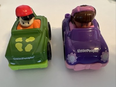 Fisher-Price Little People Wheelies Racers (Set of 2)