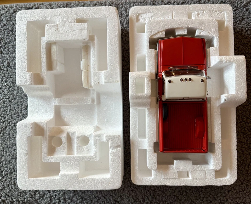 Camioneta Chevrolet Cheyenne 1972 Danbury como nueva ¡roja/blanca! ¡Caja/papeleo! Foto 2 de 4