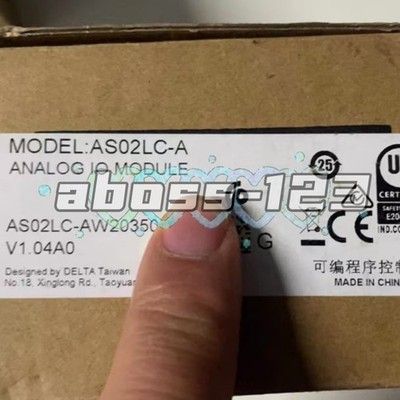 Delta AS02LC-A PLC Module #1pcs New In Box