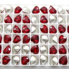 Swarovski Crystals 4831 Antique Heart Fancy Stones - Sewing, Jewelry Making